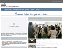 Tablet Screenshot of escueladecoachingeducativo.com